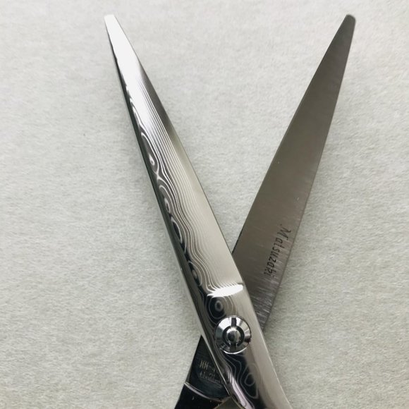 Matsuzaki Scissors Jr.SHIHOU Gold,Damascus,New Model, 3Y- Warranty Made … - Picture 5 of 10